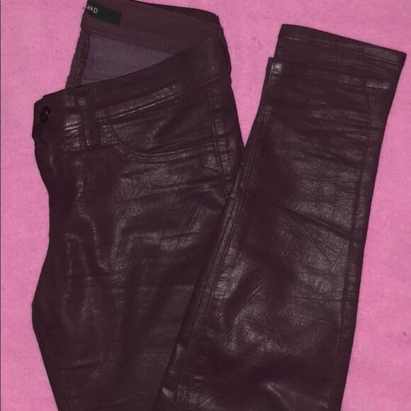 J Brand Super Skinny Tex C Waxed Jeans - Picture 3 of 10